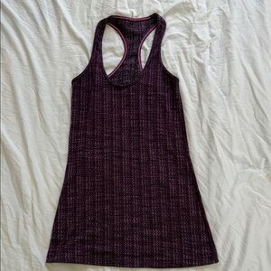 Lululemon Purple Racerback Athletic Tank